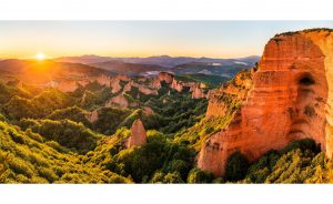 Panorámica de Las Médulas