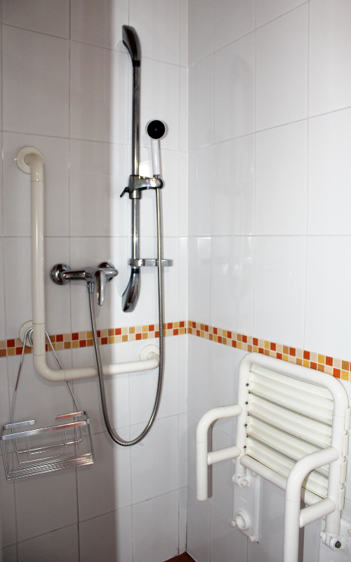 Baño adaptado para personas con discapacidad